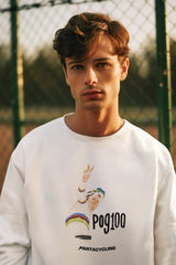 POG100 | Felpa girocollo stampata