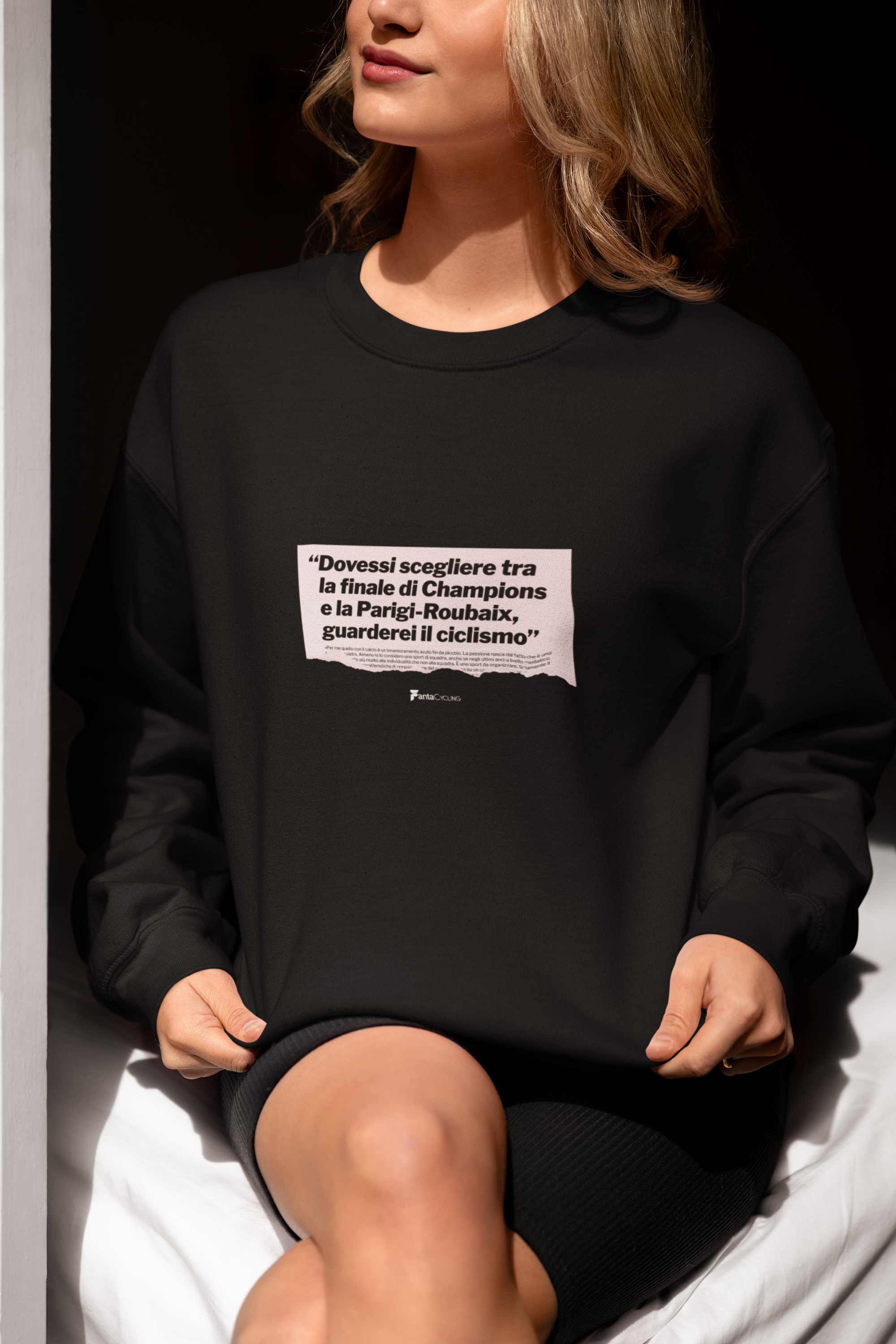 DOVESSI SCEGLIERE | Printed crewneck sweatshirt