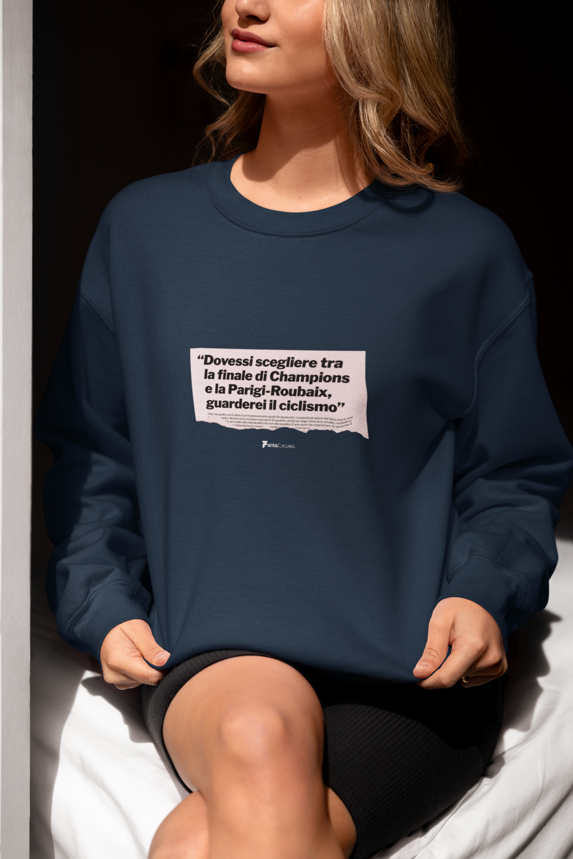 DOVESSI SCEGLIERE | Printed crewneck sweatshirt