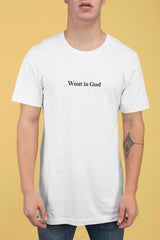 Wout is God (solo scritta) | T-shirt stampata