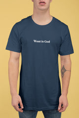 Wout is God (solo scritta) | T-shirt stampata
